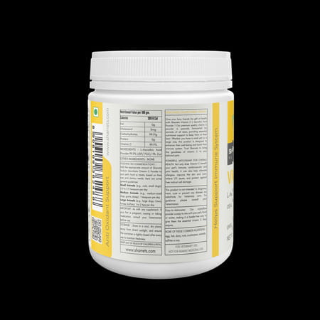 Sharrets Vitamin C L-Ascorbic Acid Powder For Pets Immunity - Pack Of 3 | 500g Each