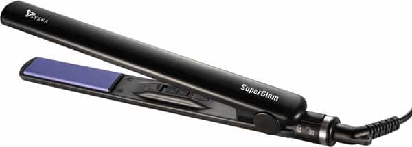 Syska Super Glam Hs6810 Hair Straightener With 60Sec Heat Up (Purple)