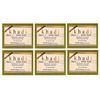 Khadi Abeers Herbal Handmade Basil Soap With Essential Oils | 125Gm (Pack Of 6)