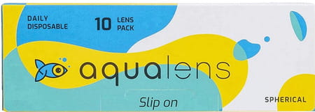 Aqualens Daily Disposable Contact Lenses (10 Lenses/Box) (-2)