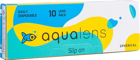 Aqualens Daily Disposable Contact Lenses (10 Lenses/Box) (-2)