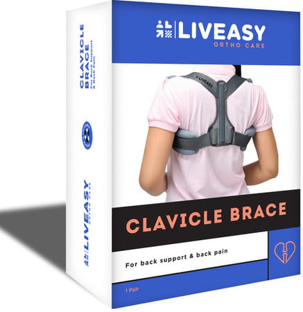 Liveasy Ortho Care Clavicle Brace-Small