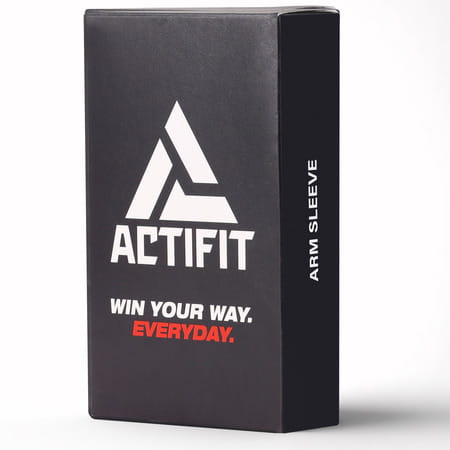 Actifit Full Arm Sleeve | Compression & Uv Protection | M Size | Multicolor | 1 Pack