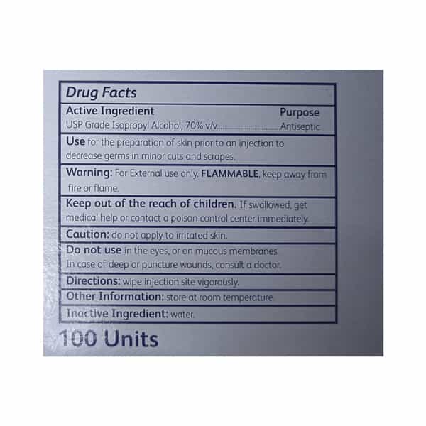 Bd Alcohol Swab Packet Of 1