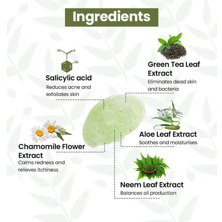 Tnw - The Natural Wash Salicylic Acid & Neem Body Wash With Aloe Vera & Green Tea Extracts | 200ml