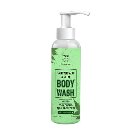 Tnw - The Natural Wash Salicylic Acid & Neem Body Wash With Aloe Vera & Green Tea Extracts | 200ml