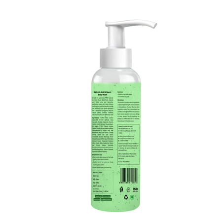 Tnw - The Natural Wash Salicylic Acid & Neem Body Wash With Aloe Vera & Green Tea Extracts | 200ml
