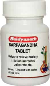 Baidyanath Asli Ayurved Sarpagandha Tablet 50 Tablets (pack Of 2)
