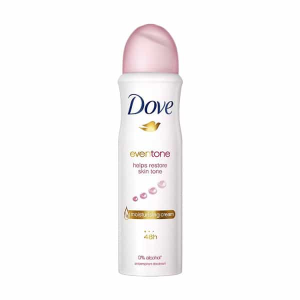 Dove Eventone Deodorant For Women,Antiperspirant Body Spray For Long Lasting Odour Protection 150 Ml