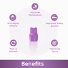 Purna Melatonin Wild Berry Flavor Gummies For Sleep Well & Reduced Stress 30 Day Pack