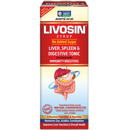 Allen Laboratories Livosin Syrup 250 Ml (Pack Of 2)