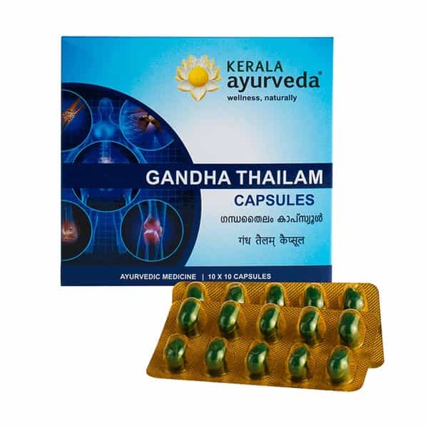Kerala Ayurveda Gandha Thailam Capsule 100