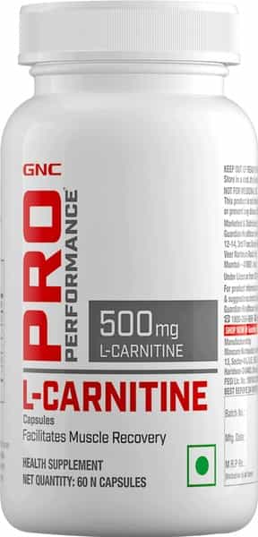 Gnc L-Carnitine 500 Mg Tablet 60