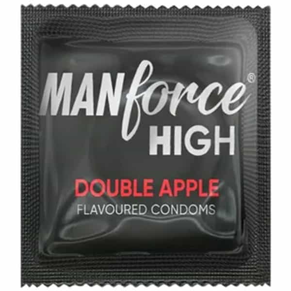 Manforce High Double Apple Condom 3 No's