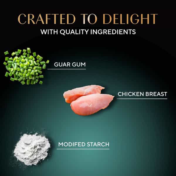 Sheba Deluxe Premium Adult (1+ Years) Wet Cat Food | Succulent Chicken Breast In Gravy | 24 X 85 G