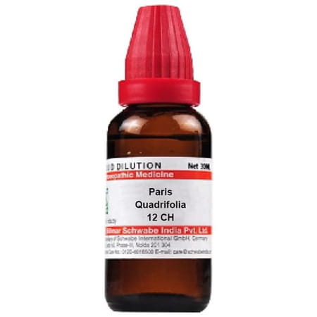 Dr. Willmar Schwabe India Paris Quadrifolia Dilution 12 Ch 30 Ml