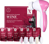 Nutriglow Natural's Advanced Pro Formula Wine Facial Kit (60Gm) With 5 In 1 Rotating Face Massager