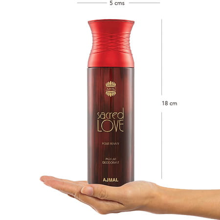 Ajmal 3 Sacred Love For Women & 1 Distraction For Men & Women Deodorants Each 200Ml Combo Pack Of 4