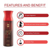 Ajmal 3 Sacred Love For Women & 1 Distraction For Men & Women Deodorants Each 200Ml Combo Pack Of 4