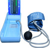 Mercury Free Blood Pressure Monitor By Smart Care Upper Arm Cuff And Monitor Pulse Sphygmomanometer