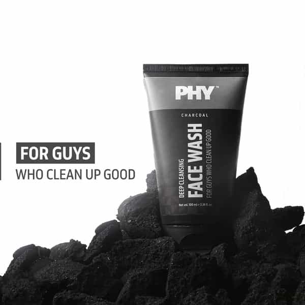 Phy 2- In- 1 Charcoal Face Mask + Scrub - 100 Gm