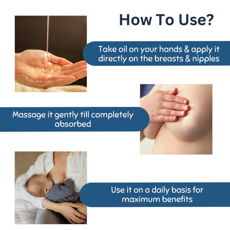 Coco Crush Nipple Soothing Massage Oil - 100ml