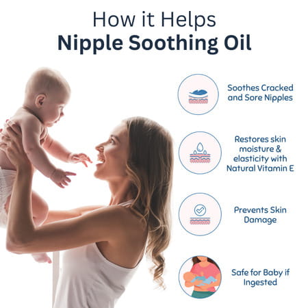 Coco Crush Nipple Soothing Massage Oil - 100ml