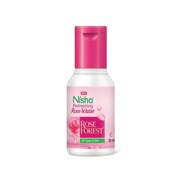 Nisha Refreshing Rose Water For Face 30Ml | Rose Water Face Toner For All Skin Types