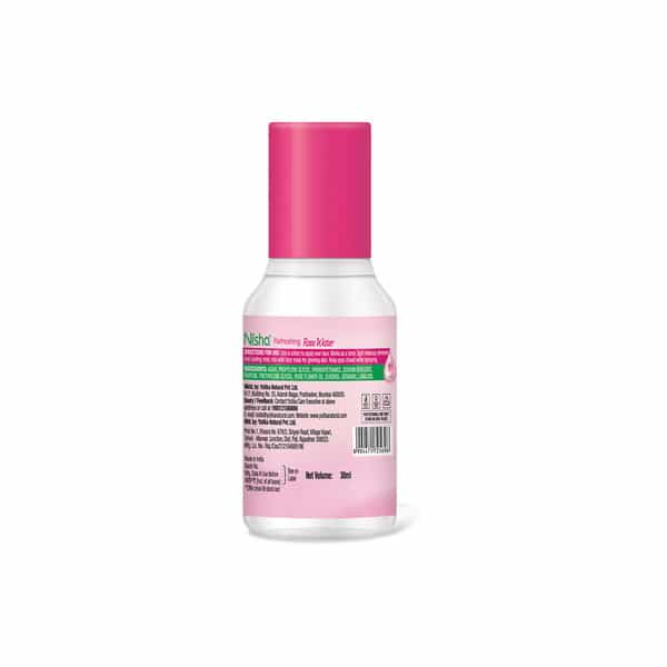 Nisha Refreshing Rose Water For Face 30Ml | Rose Water Face Toner For All Skin Types