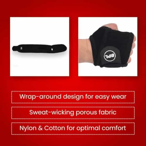Bpl Medical Technologies Orthocare Elastic Wrist Binder With Thumb Support