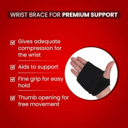 Bpl Medical Technologies Orthocare Elastic Wrist Binder With Thumb Support