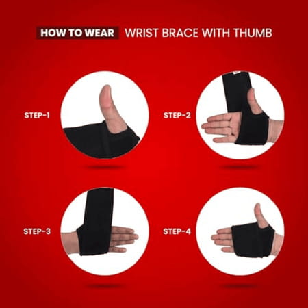 Bpl Medical Technologies Orthocare Elastic Wrist Binder With Thumb Support