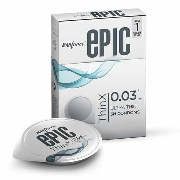Manforce Epic Thinx Ultrathin Condom 3 No's