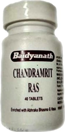 Baidyanath Chandramrit Ras | Bottle | 30 No's