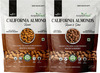 Nourishvitals Healthy Munching California Roasted Almonds + California & Salted Almonds (200Gm Each)