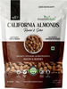 Nourishvitals Healthy Munching California Roasted Almonds + California & Salted Almonds (200Gm Each)