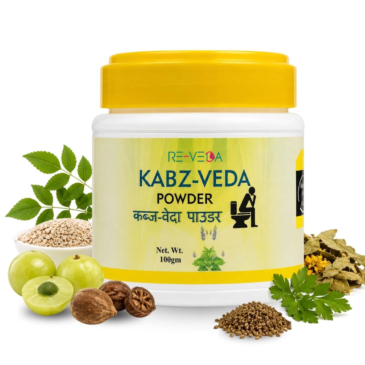 Revinto Kabz-Veda Powder | Natural Relief From Constipation |100gm Pack Of 2