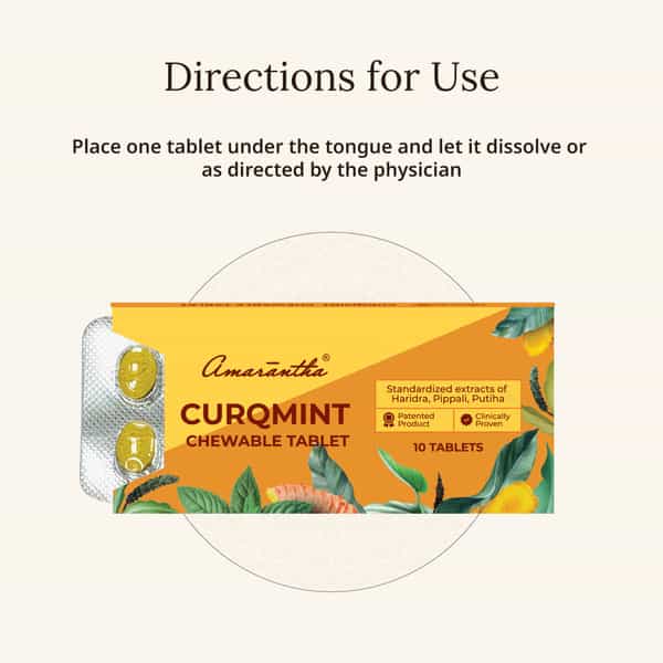 Amarantha Curqmint Tablet (Pack Of 5)
