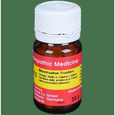 Dr. Reckeweg Bio Combination 15 (Bc 15) Tablet 20 No'S