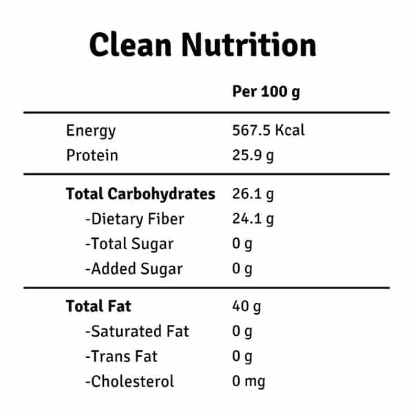Jus Amazin Roasted Flax Seeds (500G) Superfood Rich In Fiber & Omega-3