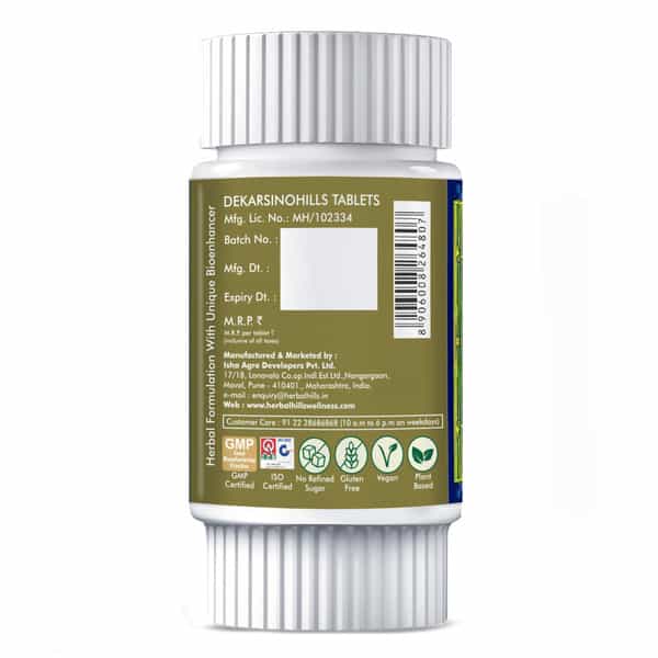 Herbal Hills Dekarsinohills Tablet 60 Counts