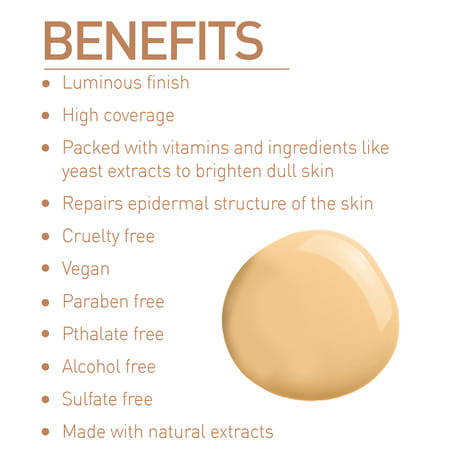 Myglamm Treat Love Care Brightening Foundation-Vivid