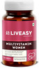 Liveasy Wellness Multivitamin Women - With Women Wellness - Builds Immunity - Bottle Of 60