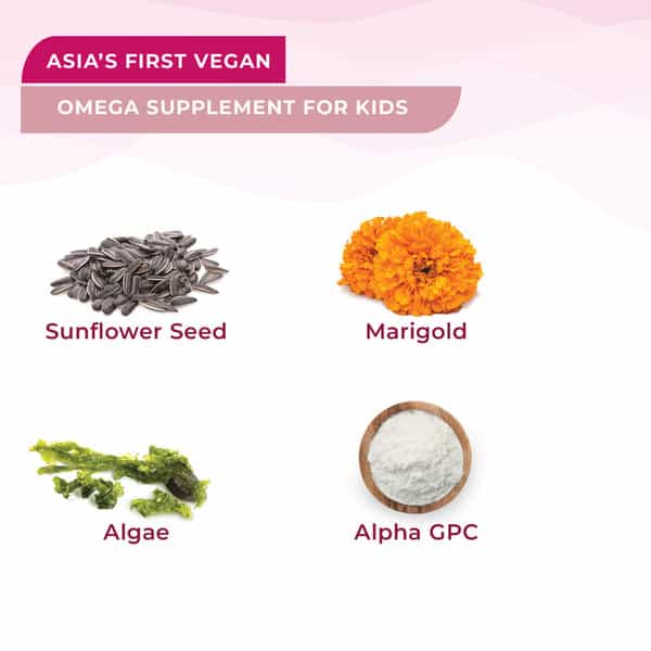 Wellbeing Nutrition Frozen Anna Melts - Kids Vegan Omega-3(Epa & Dha) - Strawberry Mint (30 Strips)