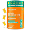 Carbamide Forte Vitamin D3 K2 B12 Gummies For Women Men & Kids-60 Gummies
