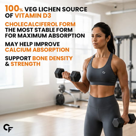 Carbamide Forte Vitamin D3 K2 B12 Gummies For Women Men & Kids-60 Gummies