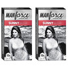 Manforce Ribbed & Dotted Sunny Edition Condoms 10 Pcs X Pack Of 2