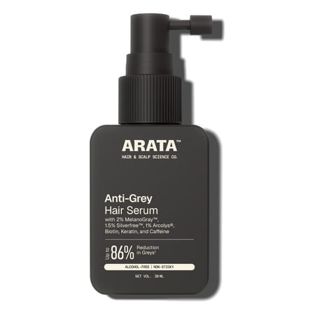 Arata Anti - Grey Hair Serum | Helps Slow Premature Greying | 30 Ml