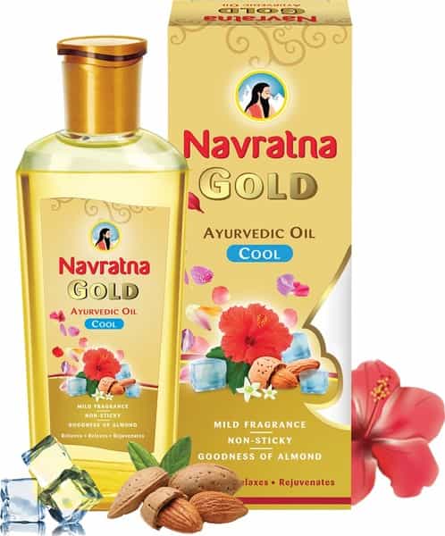 Navratna Gold Ayurvedic Oil - 300 Ml