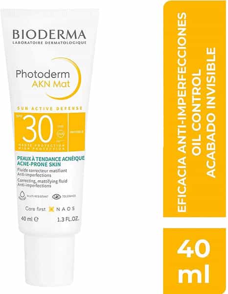 Bioderma Photoderm Akn Mat Fluide Spf 30 High Protection & Water Resistant-40Ml